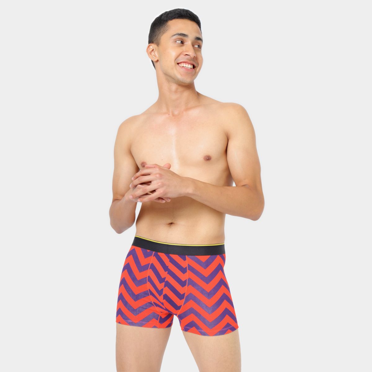 Modal Stretch Trunks - Chevron