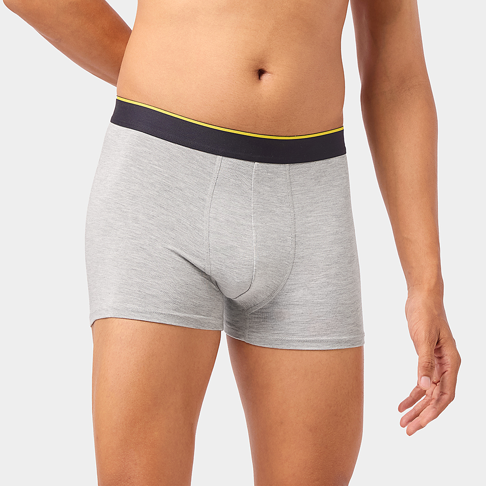 Modal Stretch Trunks - Grey Melange
