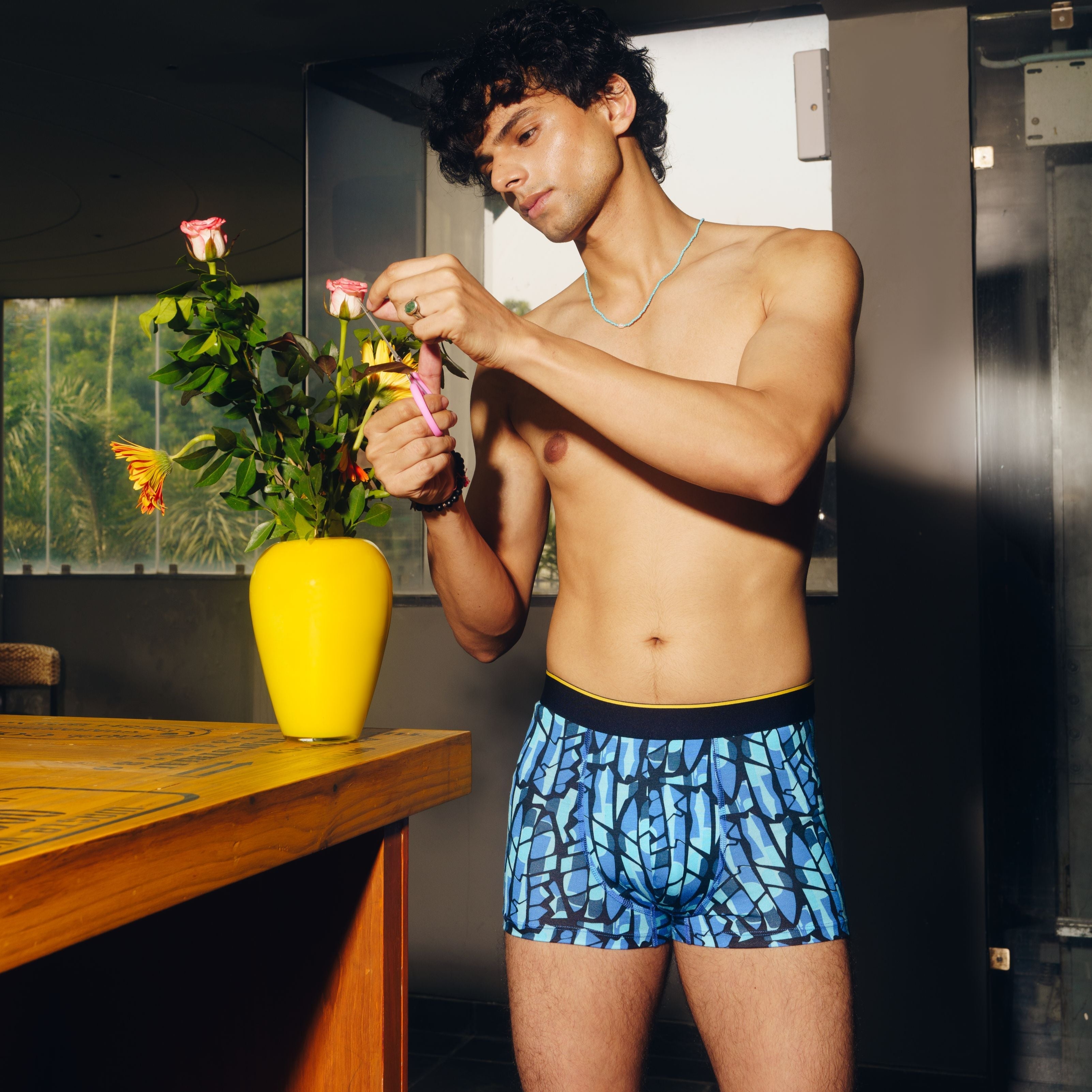 Modal Stretch Trunks - Ice